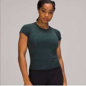teal lululemon swiftly tech short sleeve